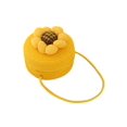 thumbnail image 1 of Bolso Hombro Paja Girasol para Bolso Mano Dulce Verano para Niña (amarillo), 1 of 9
