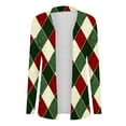 thumbnail image 4 of Mifsaly Christmas Cardigan for Women Merry and Bright Xmas Trees Open Front Cardigans Long Sleeve Lightweight Flowy Outerwear Vacation Blouse 2025 Festival Party Outfits, 4 of 6