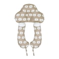thumbnail image 4 of Almohada recién nacido,Almohada para recién nacido Pilar calmante para dormir para bebé,Almohada suave para niños pequeños para dormir Almohada infantil,Almohada de viaje para marrón, 4 of 9