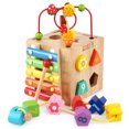 thumbnail image 5 of Laberinto Multifuncional Del Grano Del Cubo De La Actividad De La Caja Del Tesoro Para Los Niños Guardurnaity FN002740-00, 5 of 5