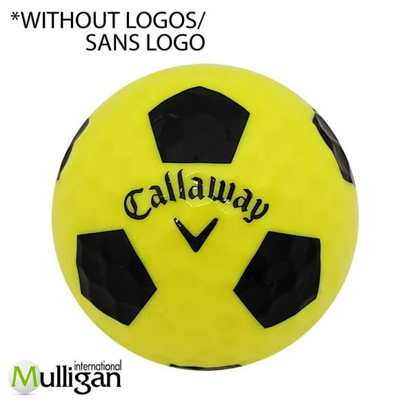 Mulligan - 48 Callaway Chrome Soft Truvis 5A Pristine Recycled Used Golf Balls, Yellow
