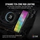 thumbnail image 4 of RAM CORSAIR Vengeance RGB DDR5 16 GB (1 x 16 GB) CL36 a 6000 MHz, 4 of 6