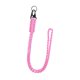 thumbnail image 4 of Cordón de paracord para el cuello, mosquetón para llaves, cordón para llaves, llavero para mochileros Rosa, 4 of 9
