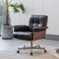 thumbnail image 2 of Desk Italian Leather Boss Chair Gamer Computer Work Single Person Modern Designer Office Chairs Home Desk Silla Salon Furniture My Lux Decor Round, 2 of 12