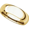 thumbnail image 5 of 6mm Comfort Fit Band in 18k Yellow Gold - Size 9.5, 5 of 9