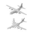 thumbnail image 1 of KLKCMS 2x 1/144 Scale Jet Model H 6K 4D for Gift Decoration Collection, 1 of 9