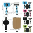 thumbnail image 4 of Undercoat Deshedding Rake for Cats & Dogs - Double Sided Dematting Comb for Tangled Knotted Hair - Grooming Brush Tool - Pet Shedding Solution, 4 of 8