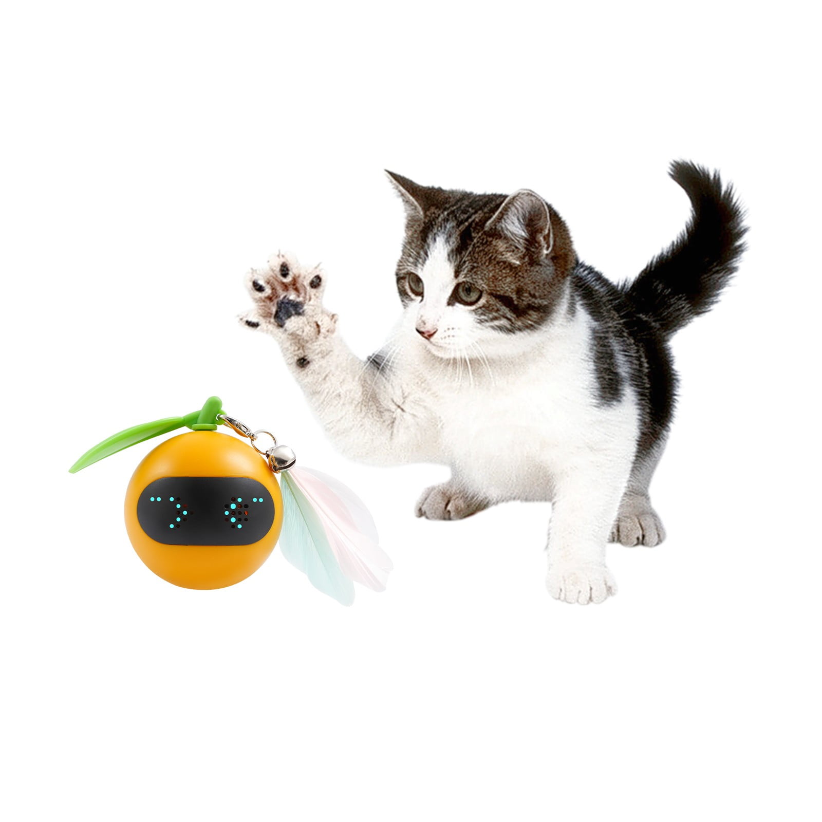 Modern Interactive Cat Toy, Electric Moving Ball, Automatic Rolling Ball Cat Toy for Homes, Pet Shops, Living Rooms, Bedrooms