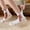 White, variant on Stocking Animal Design Floor Socks for Home Comfort Indoor Slipper Socks with Non- Grips and Creature Graphics Ideal for Everyday Leisure