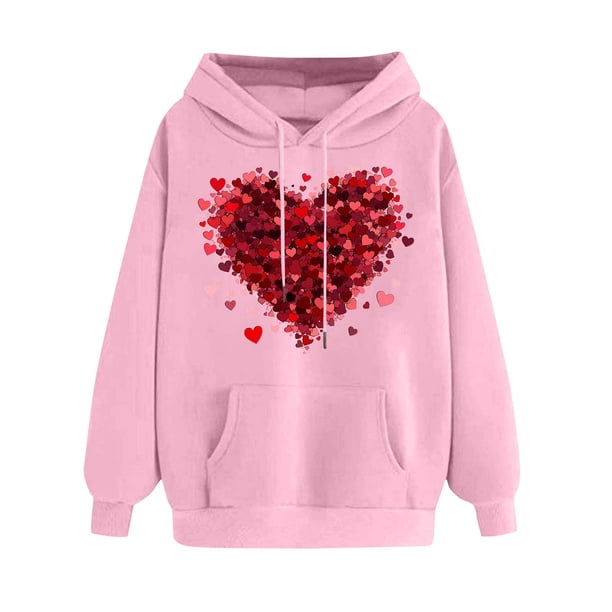 Fuera Del Hombro Manga Larga Tops para las Mujeres Impreso Sudadera con Capucha Cuello Redondo Sudadera Casual, Invierno Cálido Top para el Club de Trabajo Y el Uso Diario