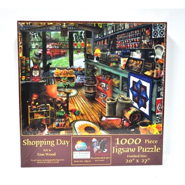 Anatolian Undersea 1000-Piece Jigsaw Puzzle — 18.1x26 Inch Finished Size, Anti-Glare Surface, Includes Box Stand