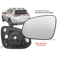 thumbnail image 2 of APA Replacement for Exterior Rear View Mirror Glass Non-Heated 2013 - 2018 RAV4 RAV 4 US Model Driver Left Side 879610R080 TO1324121, 2 of 9