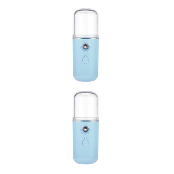 Bearachild Portable Face Moisture Mist Sprayer Mister Tools Steamer Beauty Azul Tipo 1 2piezas