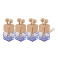 thumbnail image 2 of lionlar 4 Pieces Car Aromatherapy Diffuser Bottles Car Accessory Car Air Freshener Decor Blue, 2 of 9