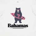 thumbnail image 4 of Inktastic Bahamas Surfing Bear Girls Baby T-Shirt, 4 of 5