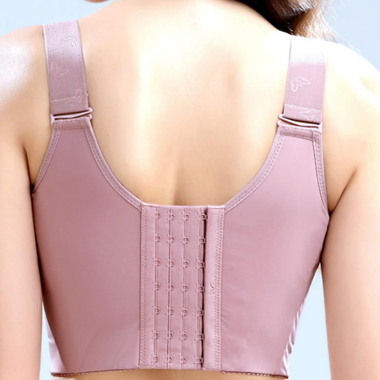 Tawop Training Bras For Girls 8-10 Women'S Rimless Plus Size Stretch Pink  14 