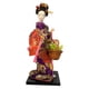 thumbnail image 5 of Muñecas Geisha japonesas étnicas, estatuilla de dama oriental, muñeca Geisha asiática de estilo vintage para decoración de mesa, estante para el hogar Estilo F, 5 of 8