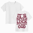 thumbnail image 3 of Girl Clothes Casual letter Pattern Short Sleeve Girls Tshirts Cute Graphic for Daily White 11-12 Years, 3 of 6