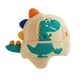 thumbnail image 2 of Gorro de punto con orejas de dinosaurio, gorro de invierno cómodo con orejeras, gorro cálido A, 2 of 9