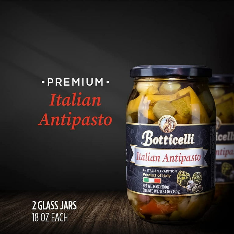 Botticelli Premium Italian Antipasto with Artichoke, Olives