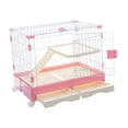 thumbnail image 3 of Jaula Para Conejos De Interior Extragrande Strade Fareast Limited Color Rosa 82 cm x 55 cm x 69 cm, 3 of 8