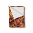 thumbnail image 2 of Floral Soft Flannel Fleece Throw Blanket, Repetitive Flowers of Autumn Style Design Retro Illustration Pattern, Cozy Plush for Indoor and Outdoor Use, 50" x 70", Pale Orange Multicolor, by Ambesonne, 2 of 6