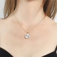 thumbnail image 3 of QIQUWOHUL Pearl Jewelry Set Freshwater Cultured Pearls Pendant Necklace Teardrop Pearl Dangling Earrings Cubic Zirconia Pearl Wedding Jewelry Set For Bridal Women Bridesmaids & Br, 3 of 8