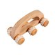 thumbnail image 2 of Masajeador de madera, rodillo de madera, masajeador de cuerpo completo, rodillo de bolas de masaje para Estilo B, 2 of 9