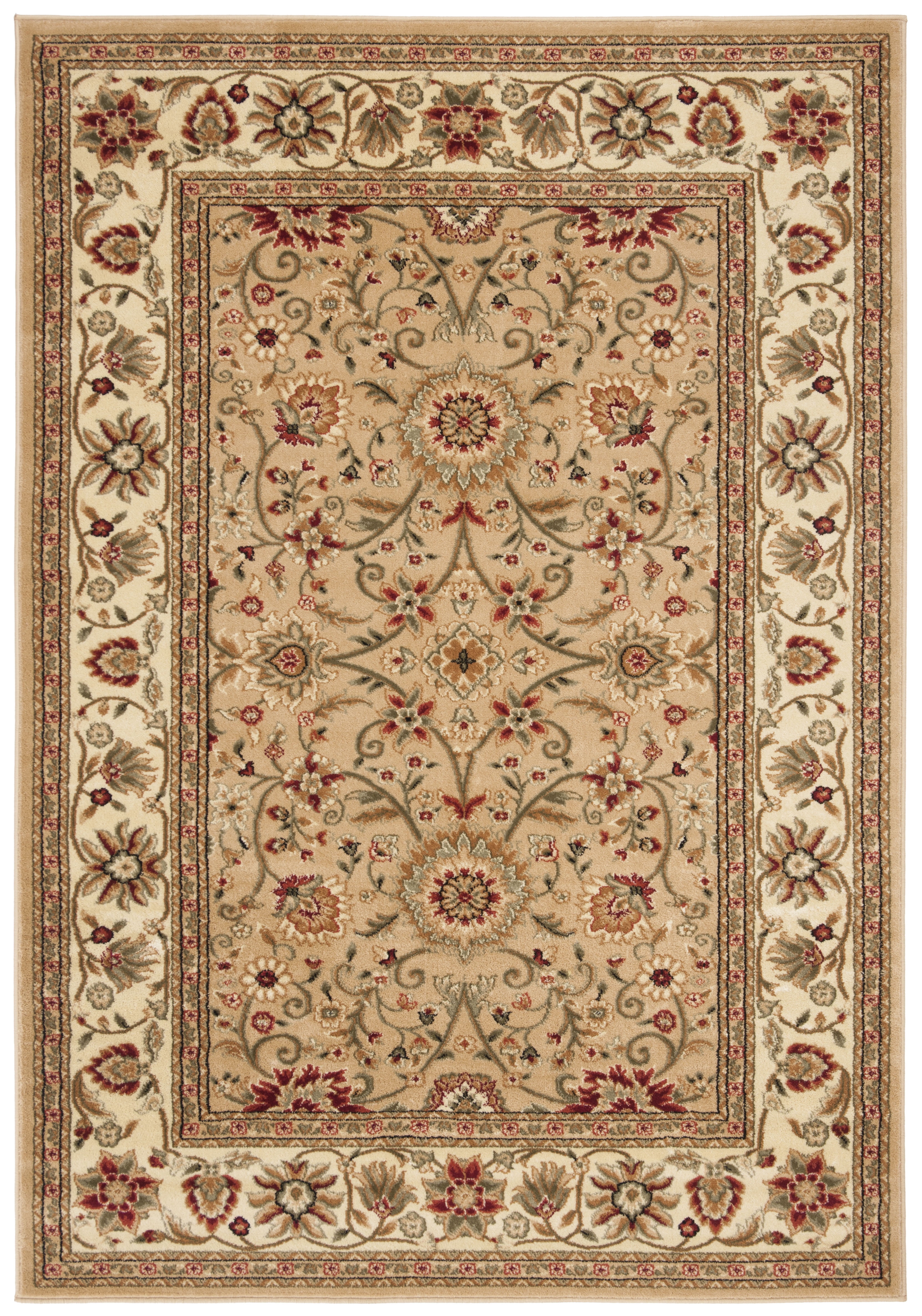 Safavieh Lyndhurst Victoria Floral Area Rug, Beige/Ivory, 6' x 8'