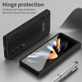 thumbnail image 6 of Allytechgroup 360 Full Protective Phone Case for Samsung Galaxy Z Fold 4 With Hinge Protection Built-in Screen Protector Compatible Wireless Charging with Stylus Pen Holder & Stylus Pen - Black, 6 of 7
