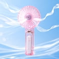 thumbnail image 4 of Portable Handheld Mini Neck Fans, Personal Fan Ventilador Recargable, Fans that Blow Cold Air USB Chill Pill Fans for Travel Beach Camping Hiking, 4 of 7