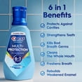 thumbnail image 5 of Crest Mouthwash, Pro-Health Advanced Multi-Protection Fluoride Mouthwash, Alcohol-Free Oral Rinse, Clean Mint, 1L (33.8 fl oz), 5 of 14
