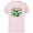 Soft Pink, variant on Disney Mickey & Minnie Pure Gold St Patrick’s Day Retro - Short Sleeve Cotton T-Shirt for Adults - Customized-Navy