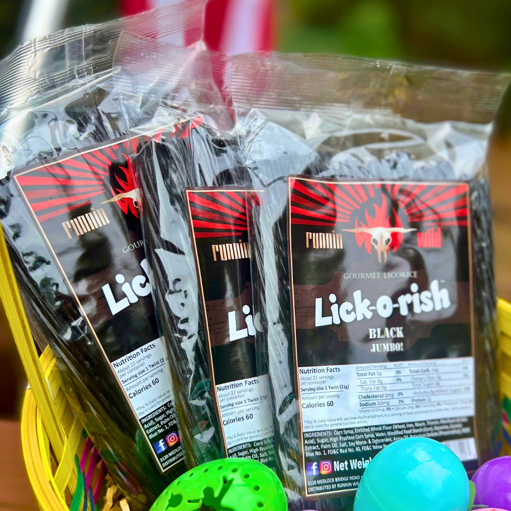 Black Licorice Candy | 3 Pounds Total (Set of 3 bags, 1 pound each)