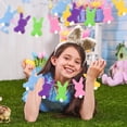 thumbnail image 5 of CoreLiving Easter Bunny Garland Banner Felt Carrot Egg Rabbit Hanging Decoration Colorful Spring Theme Party Decor for Indoor Home Mantle Outdoor Holiday, 5 of 8