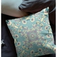 thumbnail image 3 of 26" X 26" Light Green And Yellow Broadcloth Floral Throw Pillow, 3 of 5