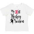 thumbnail image 3 of Inktastic my 1st hockey season Girls Toddler T-Shirt, 3 of 5