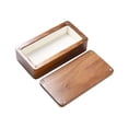 thumbnail image 4 of Joyero de Madera Fernando Marrón Oscuro 13 cm x 7 cm x 4 cm, 4 of 8