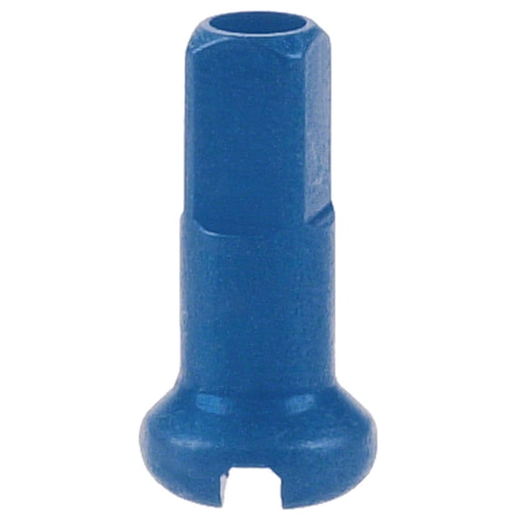 DT Swiss Standard Spoke Nipples - Aluminum, 1.8 x 12mm, Blue, Box of 100