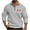 Gray, variant on Mens Shirts Mens Canadian Flag Graphic Pullover Fall Shirt Long Sleeve Quarter Zip Sweatshirt Men Fashion Patriotic Print Tops