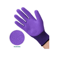 thumbnail image 2 of 2 Pares Guantes Protectores De Jardineras De Jardinería Lab.G Morado y Verde, 2 of 4