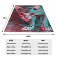 thumbnail image 3 of KLL Psychedelic Hairless Cat Pattern Fleece Throw Blanket,Fleece Throw Blankets for Couch & Bed All Season Use-80"x60", 3 of 7
