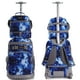 thumbnail image 2 of Mochila con ruedas Tilami Galaxy Blue de 19 pulgadas con bolsa de almuerzo, 2 of 9