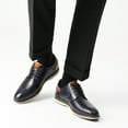 thumbnail image 3 of Bruno Marc Mens Casual Round Toe Classic Lace-up Oxford Shoes Wide Fit, 3 of 9