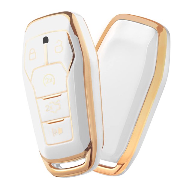 Funda de llavero de coche ELOHEI para Ford, funda de TPU de 5 botones