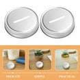 thumbnail image 2 of Mason Jar Lid Silver Tinplate Coin Collection Home Use 8Pcs 2.75In, 2 of 8