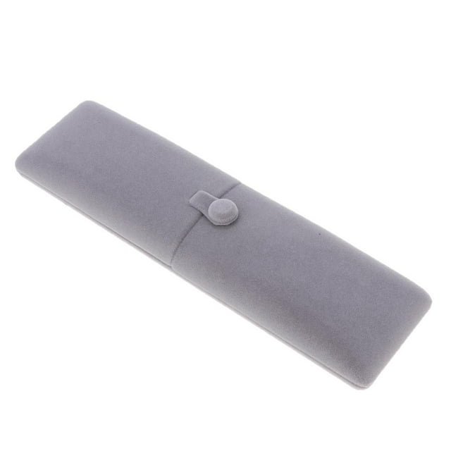 Boîte Cadeau en Velours Élégante Porte-Bijoux Boîte de Rangement Longue Chaîne pour Femmes