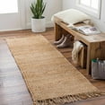 Hauteloom Oaks Solid Sea Grass Jute Rug Natural Fiber Area Rug