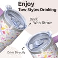 thumbnail image 4 of 20OZ Unicorn Lover Cup with Handle Insulated Stainless Steel Cup Perfect Gifts for Women Great for Birthday Christmas and Potluck Dinners, 4 of 6