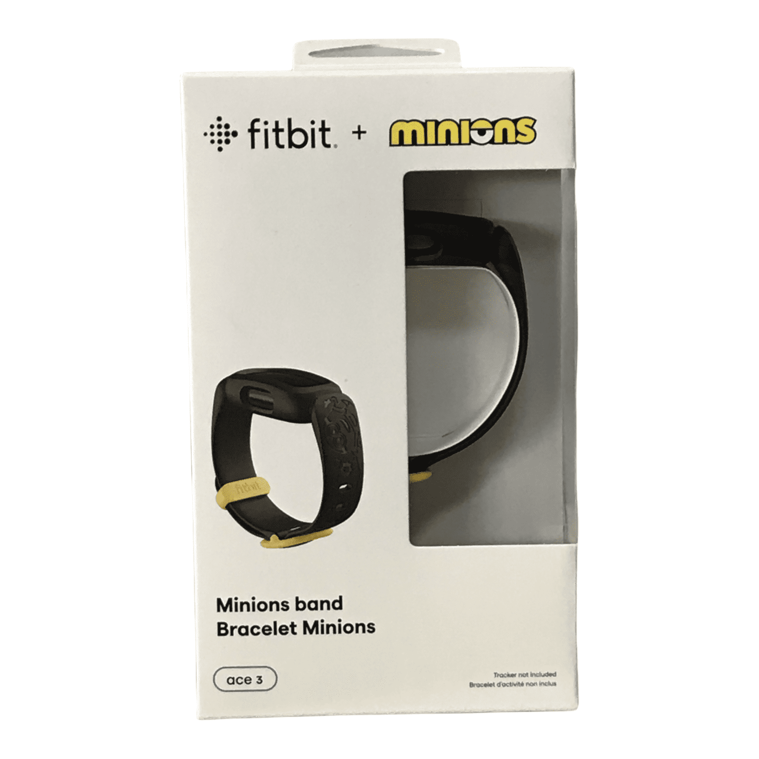 Fitbit Ace 3 Minions Band Mischief Black One Size 